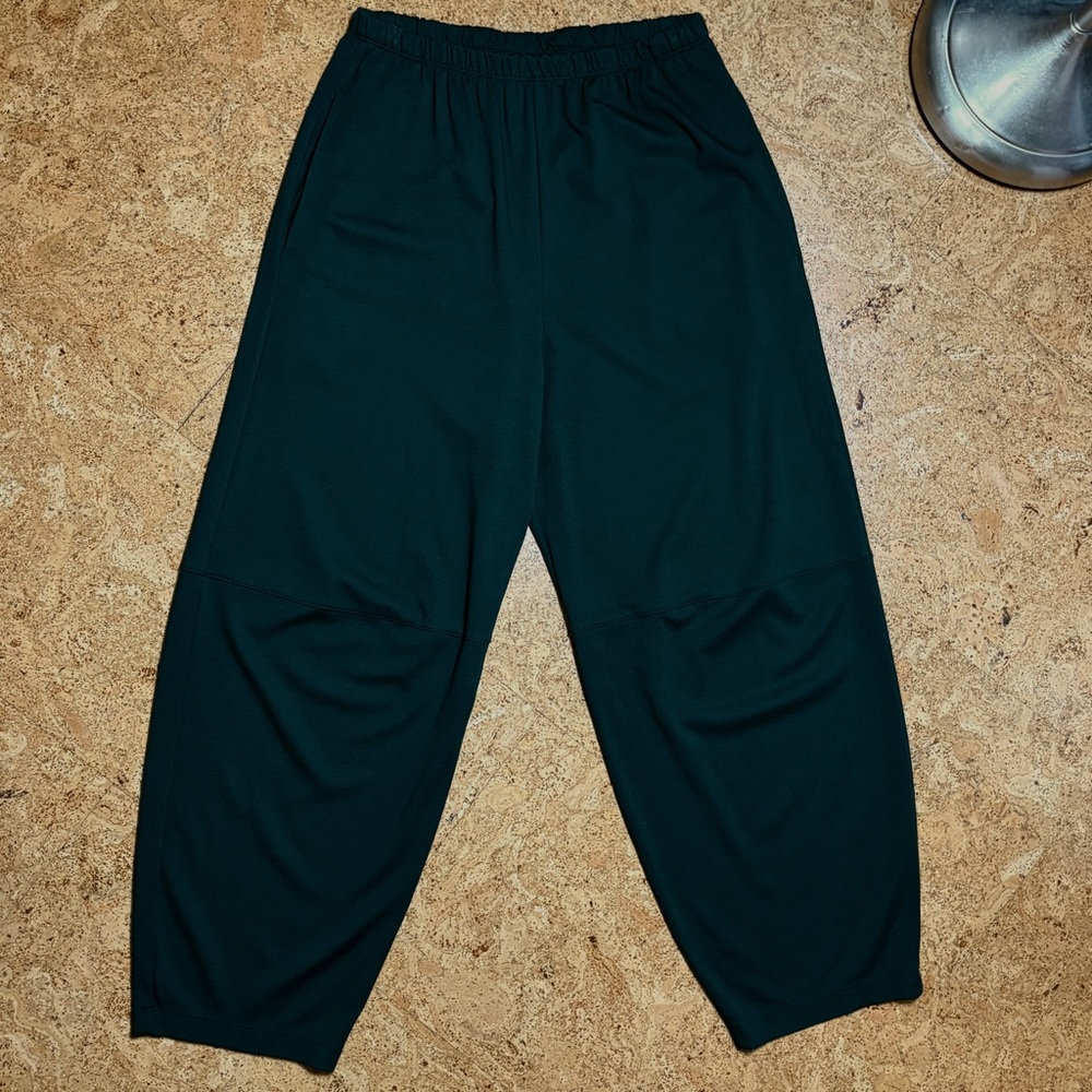 Bryn Walker Oliver Modal Lantern Tapered Leg Pant In Juniper Sz S